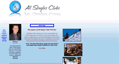 Desktop Screenshot of allsinglesclubs.com